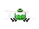 GPM Aluminium Differential Case - Green TXMS011N-G