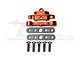 GPM Aluminium Front Lower Suspension Arm Tie Bar Set - Orange TXMS008-OR