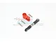 GPM Aluminium 25T Servo Horn & Stainless Steel Steering Linkage Set - Orange TXMS16025T-OR