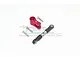 GPM Aluminium 25T Servo Horn & Stainless Steel Steering Linkage Set - Red TXMS16025T-R