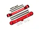 GPM Aluminium Rear Lower Suspension Mount Set 2Pcs w/ Hardware - Red LU4009-R