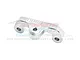GPM Aluminium Triple Clamp - Silver MX048-S