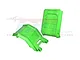 GPM Aluminium Skid Plate Set 2Pcs - Green MX016AB-G