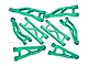 GPM Aluminium Front & Rear Suspension Arms Set - Green MGG4567-G