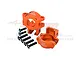 GPM Aluminium Rear Hub Carriers 2Pcs - Orange UDR022N-OR