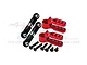 GPM Aluminium 25T Servo Horn & Steering Linkages 2Pcs - Red ER216025SN-R