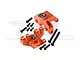 GPM Aluminium Front Spindle Set 2Pcs - Orange LMT021N-OR
