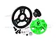 GPM Aluminium Spur Gear Adapter w/ 54T Spur & 14T Pinion Gear Set - Green SLA5414TLGN-G