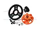 GPM Aluminium Spur Gear Adapter w/ 54T Spur & 14T Pinion Gear Set - Orange SLA5414TLGN-OR