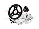GPM Aluminium Spur Gear Adapter w/ 54T Spur & 14T Pinion Gear Set - Silver SLA5414TLGN-S