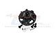 GPM Aluminium Spur Gear Adapter - Black SLA035LCGN-BK