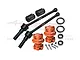 GPM 88mm Carbon Steel Front/Rear CVD Shafts w/ Aluminium Wheel Lock & Hex Claw Set - Orange TS088F/RS-OR