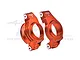 GPM Aluminium Front Steering Hub Carriers (C-Hubs) 2Pcs - Orange TXM019N-OR