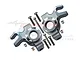 GPM Front Steering Hubs 2Pcs - Grey Silver SCX6021-GS