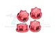 GPM Aluminium 17mm Wheel Nut - Red LUX005-R