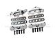 GPM Aluminium Front & Rear Lower Suspension Arm Tie Bar Set - Silver TXMS089FRN-S
