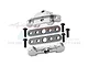 GPM Aluminium Front Lower Suspension Arm Tie Bar Set - Silver TXMS008N-S