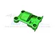 GPM Aluminium Rear Gear Cover - Green XRT038M-G