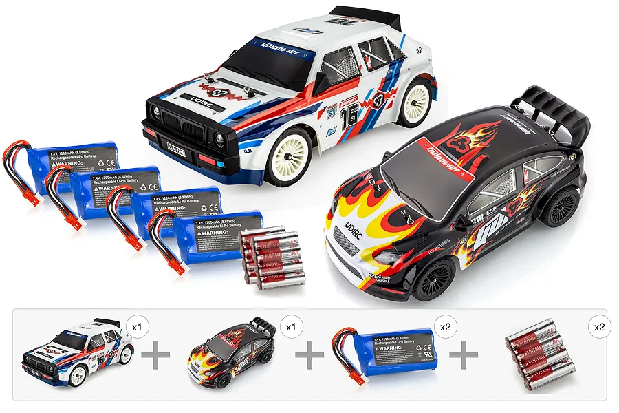 UDI RC Rally Cars - Performance Team Pack image 135090