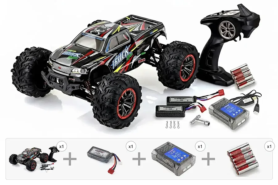 Xinlehong 9125 Sprint RC Monster Truck - Performance Pack image 135199