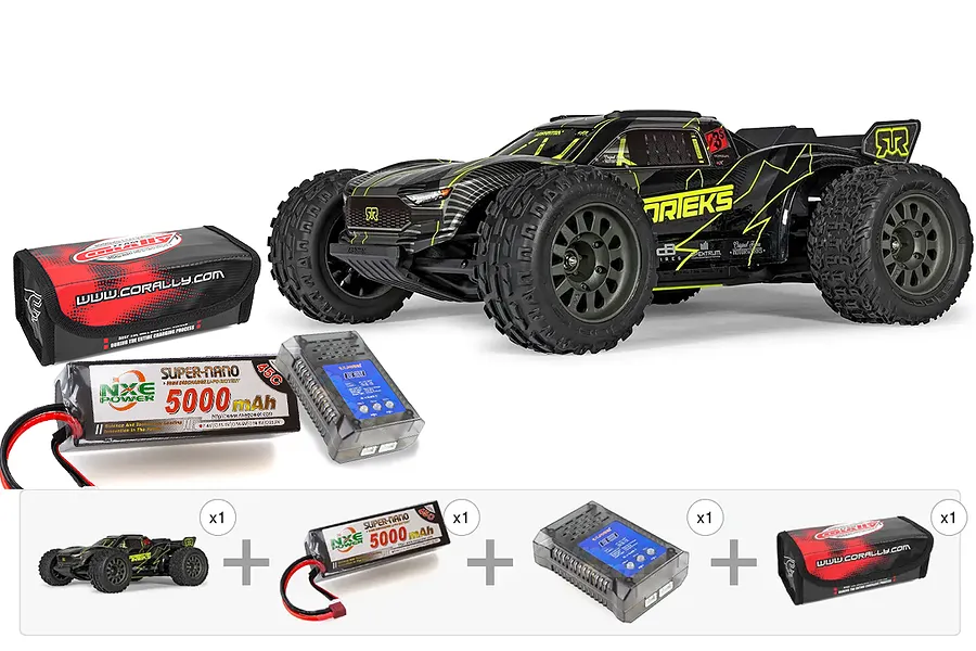 ARRMA Vorteks 223S DSC RC Truggy Electric - Brushless Essentials Pack image 136422