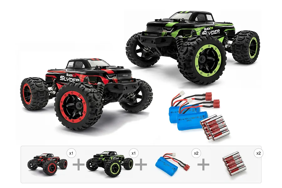 BlackZon Slyder MT RC Monster Truck - Performance Team Pack image 136653