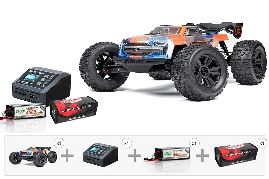 ARRMA Kraton 6S V6 BLX RC Truggy - Performance Pack image 136811