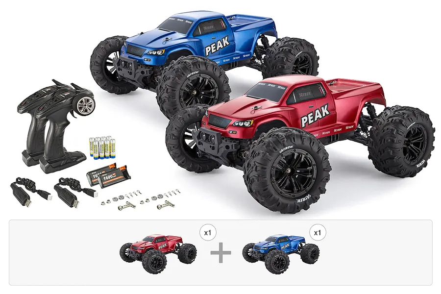 Atrek Peak RC Monster Truck - Team Pack image 138962