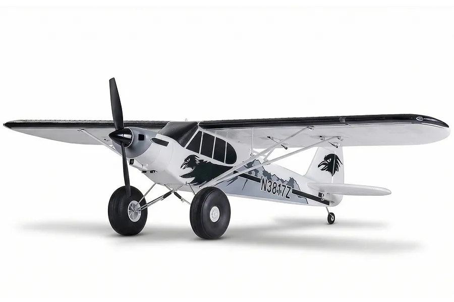FMS RC Plane PA-18 Super Cub 1.3m RTF with Reflex V3 - Learn To Fly Bundle image 139353