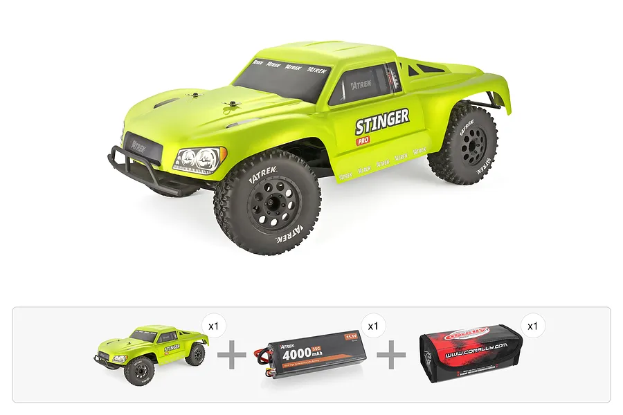 Atrek Stinger Pro RC Short Course Truck - Brushless Speed Performance Pack image 139764