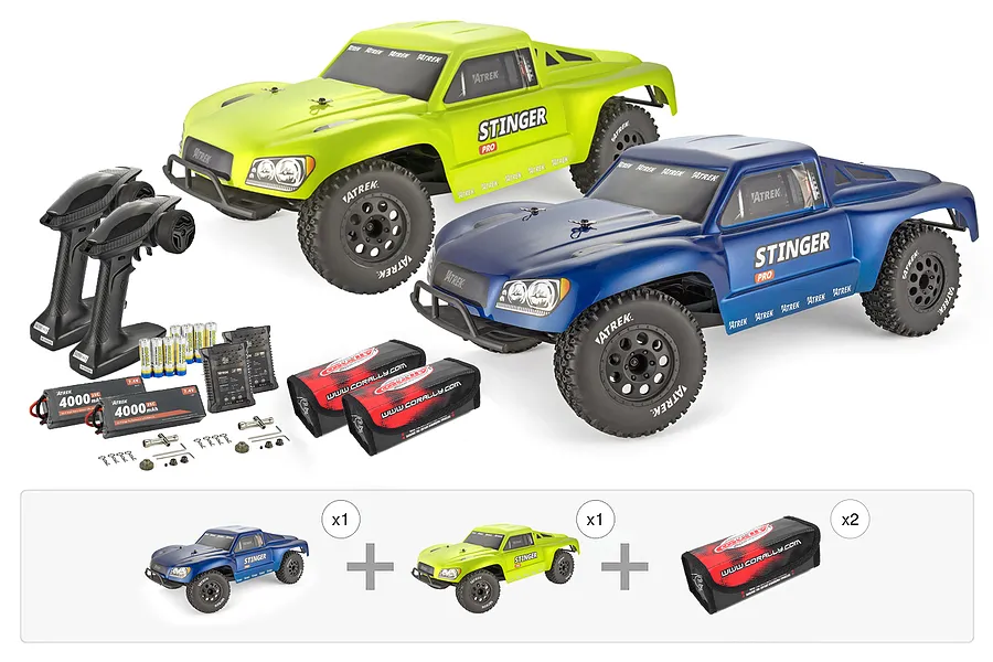 Atrek Stinger Pro RC Short Course Truck - Brushless Team Pack image 139787