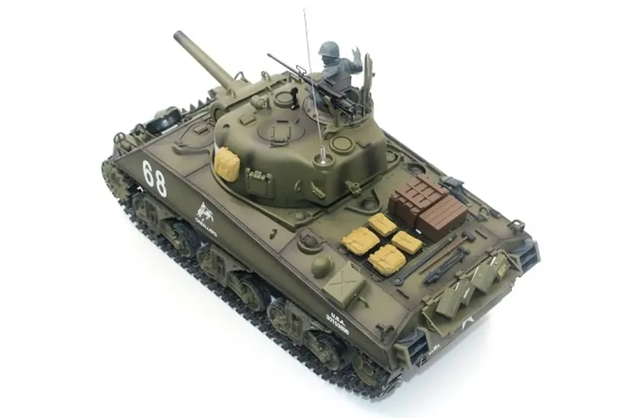 Heng Long 1/16 USA M4A3 &amp;quot;Sherman&amp;quot; &amp;amp; USA M26 &amp;quot;Pershing&amp;quot; Tanks - WWII Allied Bundle image 140355