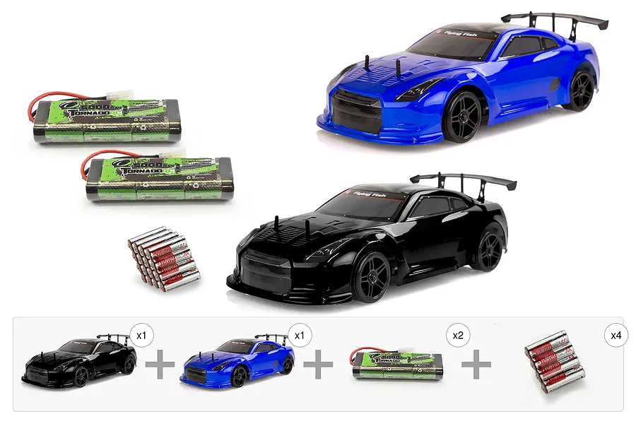 HSP Flying Fish RC Drift Car - Performance Team Pack image 140359