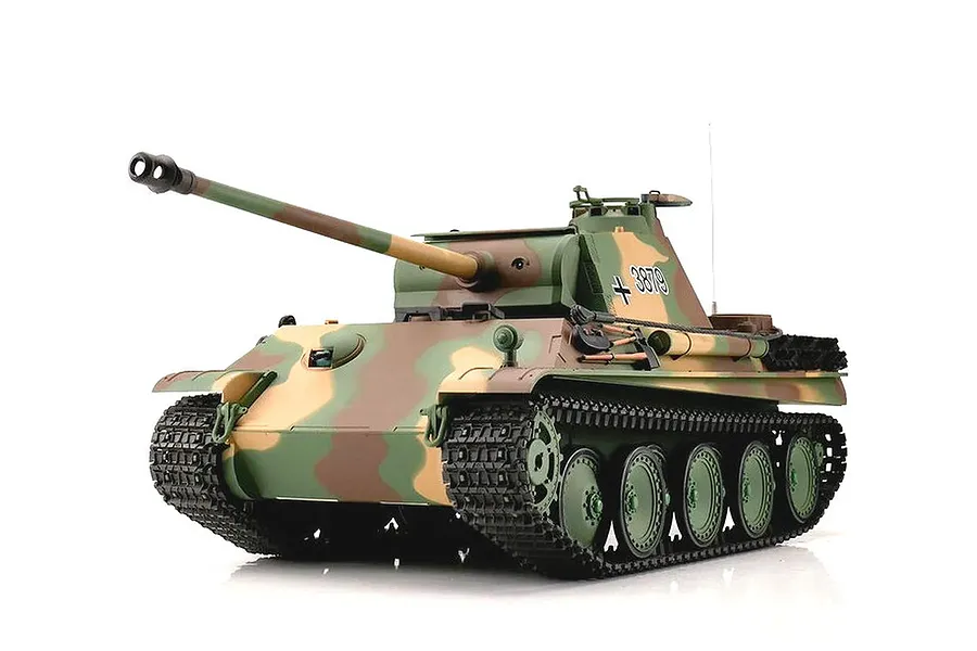 Heng Long 1/16 German King Tiger (Henschel) &amp;amp; German Panther Type G RC Tank - German Tank Bundle image 140361