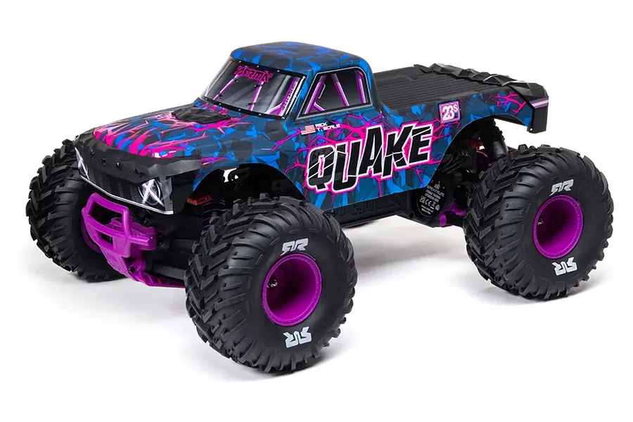 ARRMA Quake 223S BLX DSC RC Monster Truck - Brushless Essentials Pack image 140802
