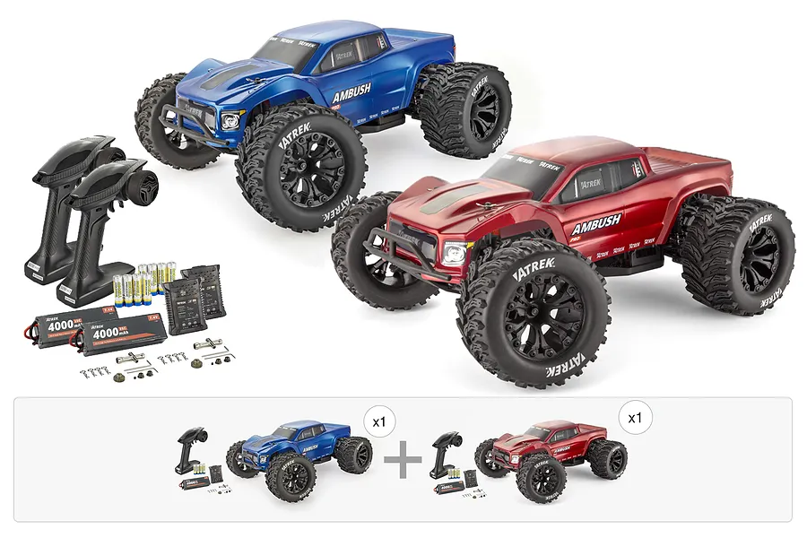 Atrek Ambush Pro RC Monster Truck - Brushless Team Pack image 140842