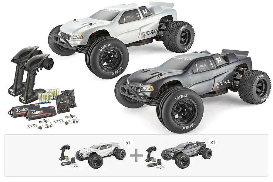 Atrek Wildfire Pro RC Stadium Truck - Brushless Team Pack image 140845