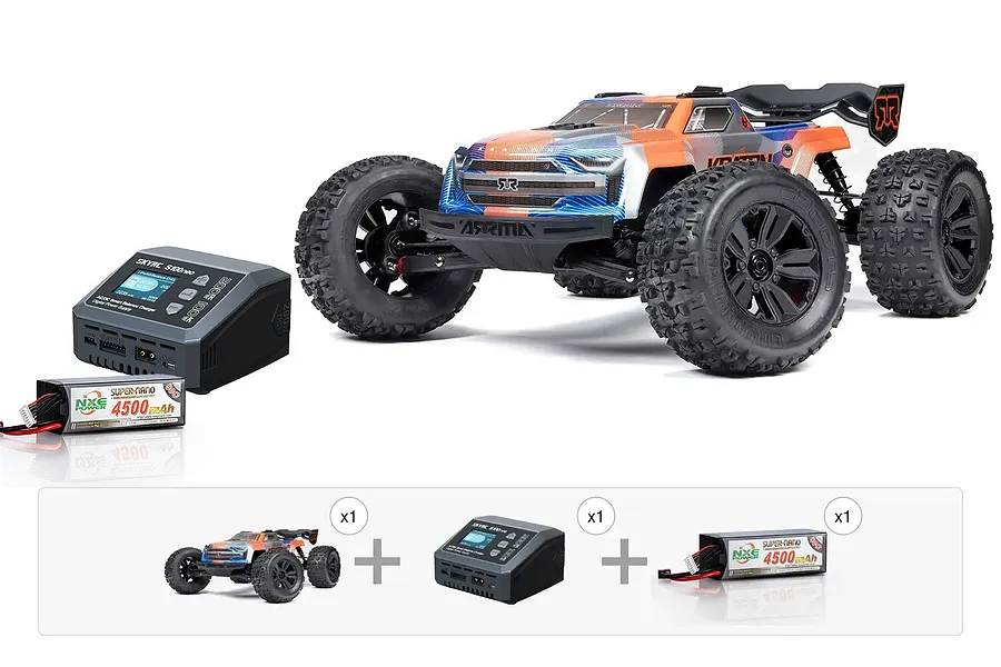 ARRMA Kraton 6S V6 BLX RC Truggy - Performance Pack image 140850