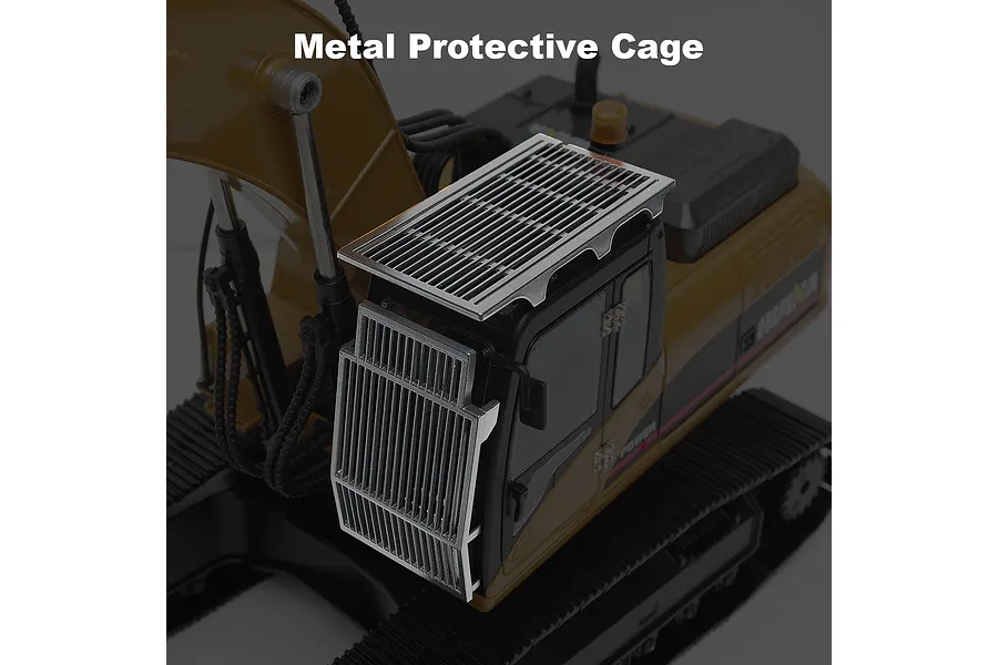 Huina 1/14 RC Excavator, Dump Truck &amp;amp; Front End Loader - Pro Earth Moving Bundle image 143254