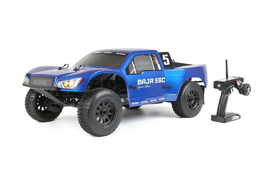 Rovan 32cc Baja V2 5SC RC Short Course Truck Petrol 2WD 1/5 Scale RTR - Essentials Pack image 143538