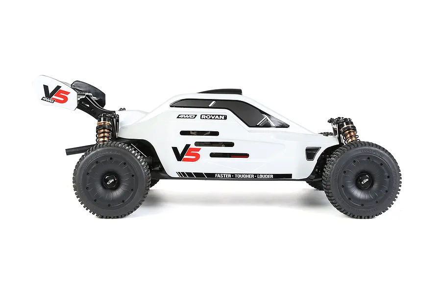 Rovan 32cc Voyager 5 V2 RC Buggy Petrol 4WD 1/5 Scale RTR - Essentials Pack image 143556