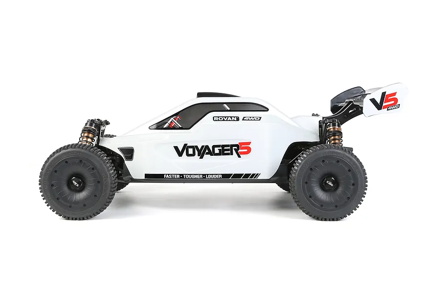 Rovan 32cc Voyager 5 V2 RC Buggy Petrol 4WD 1/5 Scale RTR - Essentials Pack image 143557