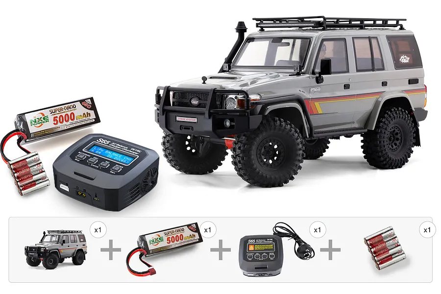 RGT Rescuer LC76 RC Rock Crawler - Essentials Pack image 145381