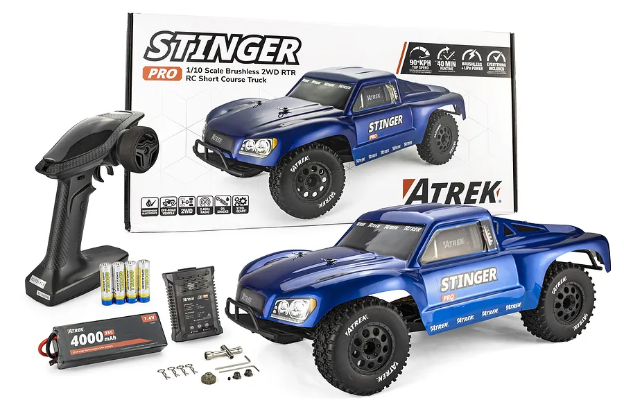 Atrek Stinger Pro RC Short Course Truck - Brushless Team Pack image 145453