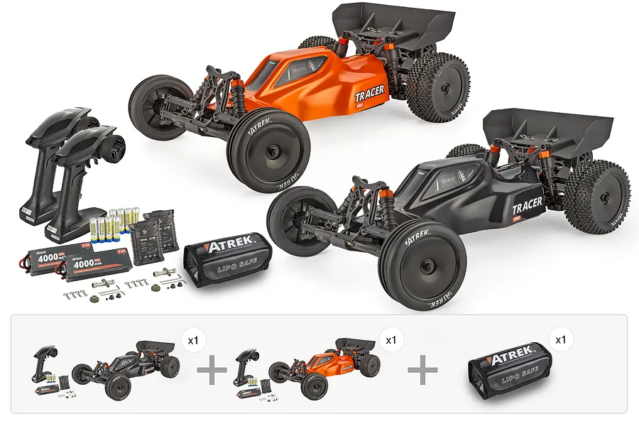 Atrek Tracer Pro RC Buggy - Brushless Team Pack image 145457