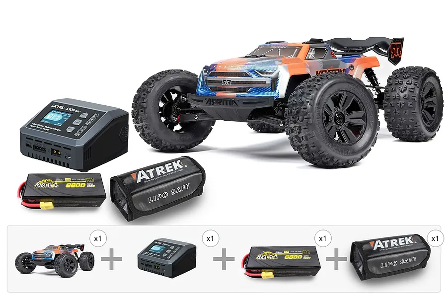 ARRMA Kraton 6S V6 BLX RC Truggy - Performance Pack image 145516