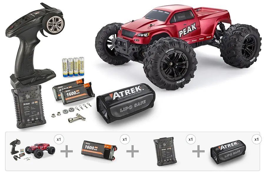 Atrek Peak RC Monster Truck - Performance Pack image 145806