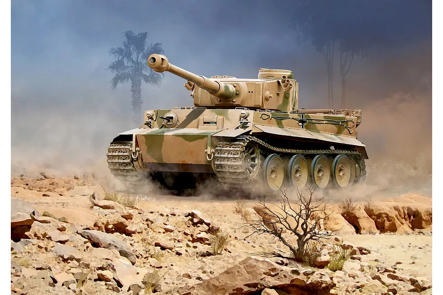 Revell 1/35 Tiger II Ausf. B Henschel and Panther Ausf.G SDKfZ Model Bundle image 2