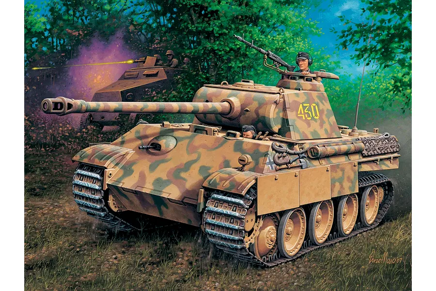 Revell 1/35 Tiger II Ausf. B Henschel and Panther Ausf.G SDKfZ Model Bundle image 3