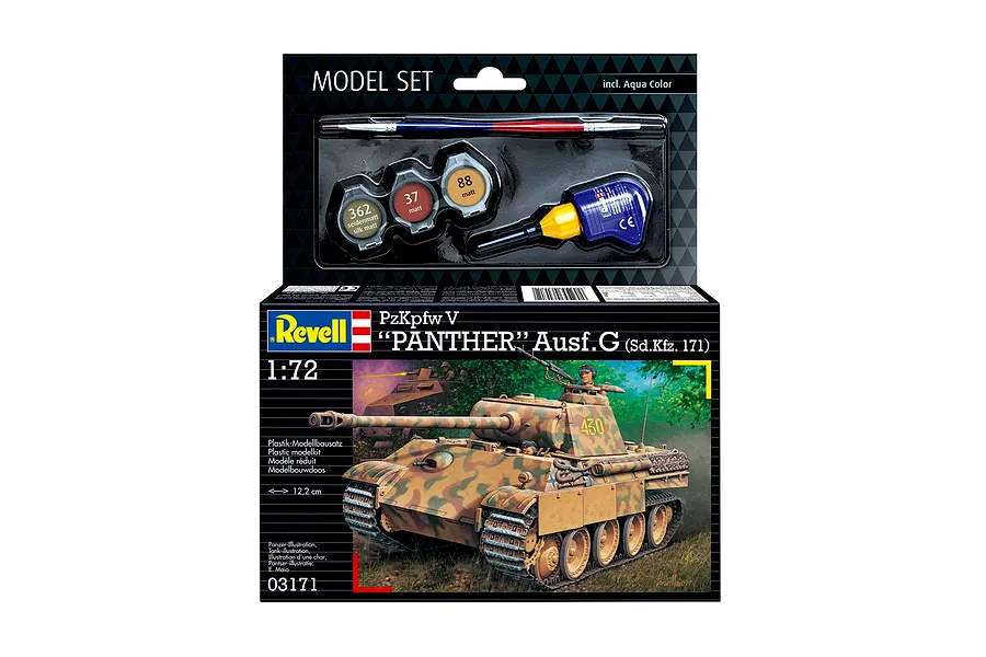 Revell 1/35 Tiger II Ausf. B Henschel and Panther Ausf.G SDKfZ Model Bundle image 7